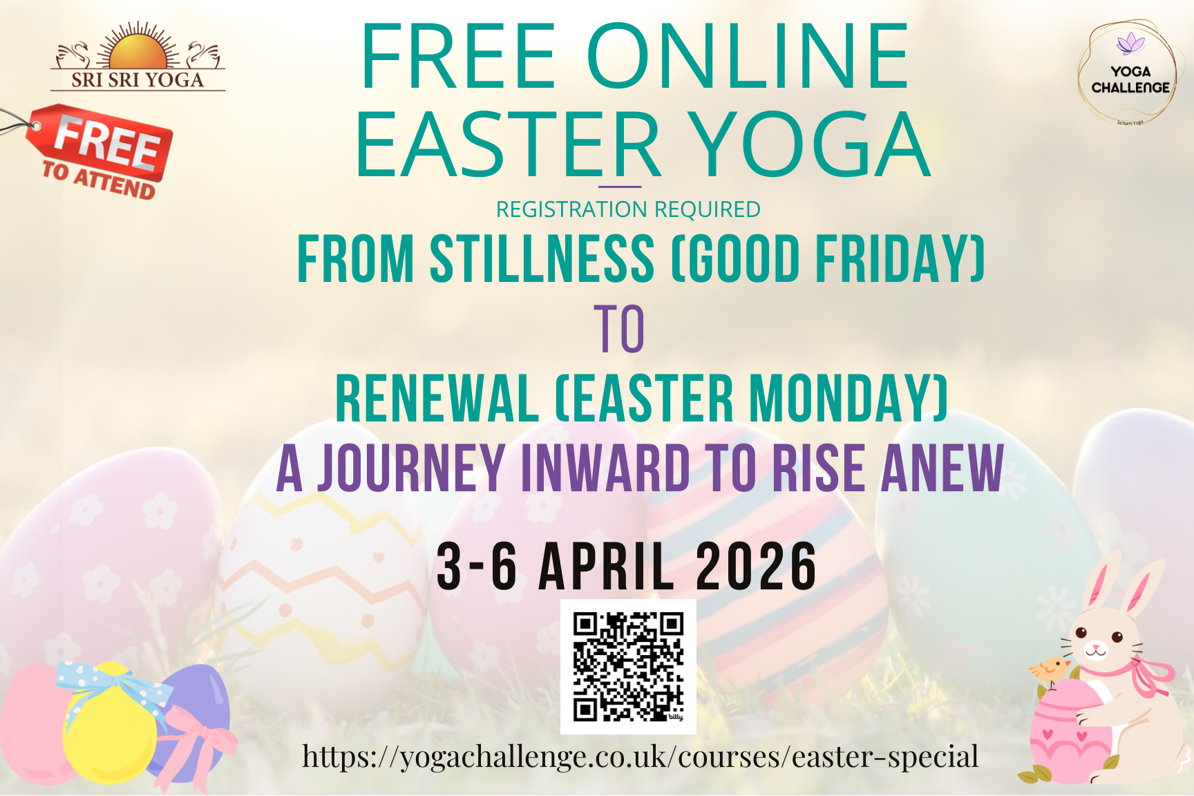 From stillness (Good Friday) to renewal (Easter Monday) — a journey inward to rise anew